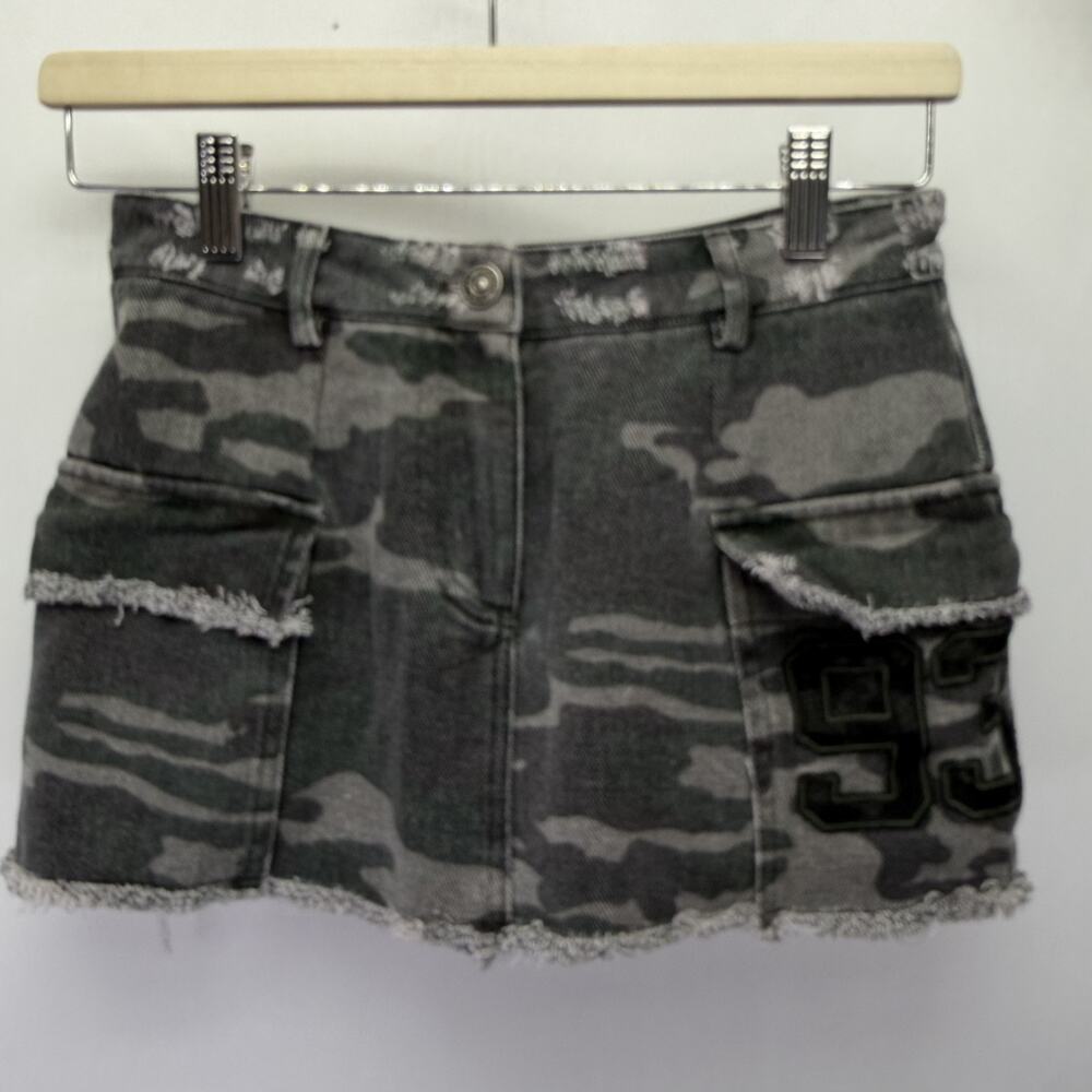 Flying's Studio Women’s Camo Skort Sz S Athleisure Built In Shorts